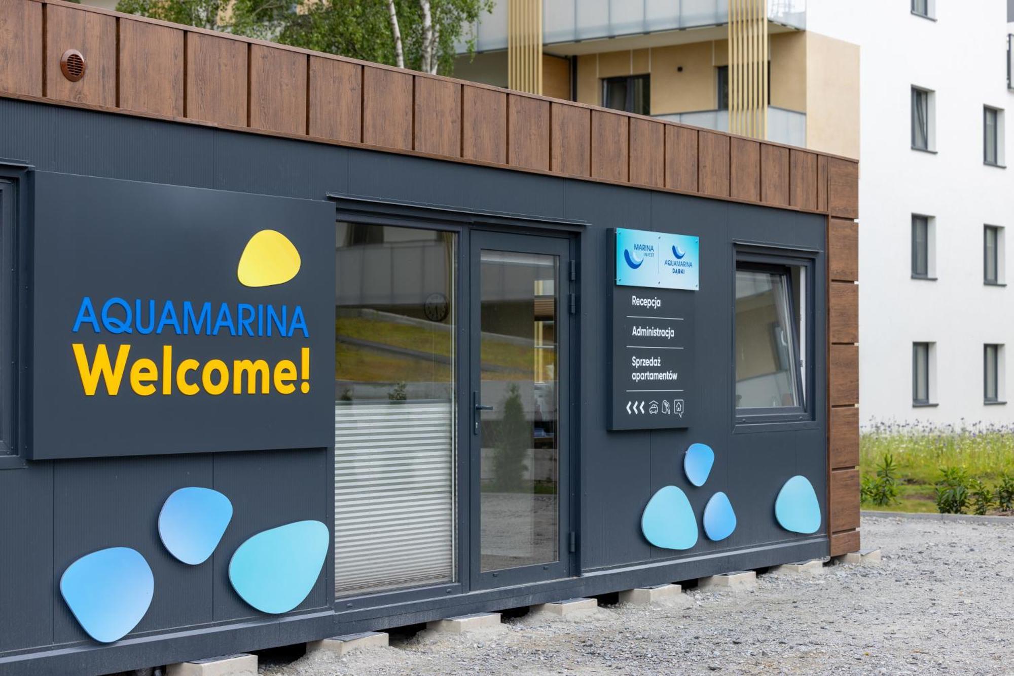 Aquamarina Dabki Marina Invest Aparthotel Екстериор снимка